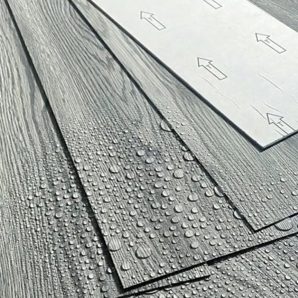 Self Adhesive Waterproof Floor Tile Home Decoration Material LVT Floor