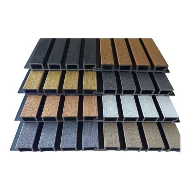 Manufacturer Customization WPC Fluted Panel for Outdoor Construction