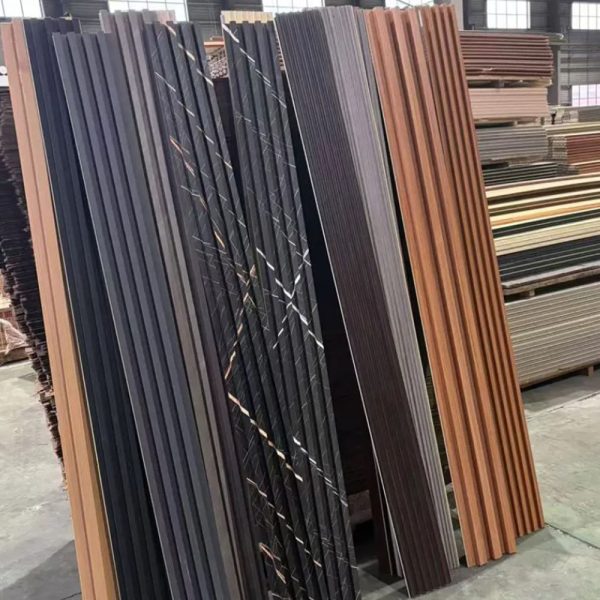 Manufacturer Customization WPC Fluted Panel for Outdoor Construction