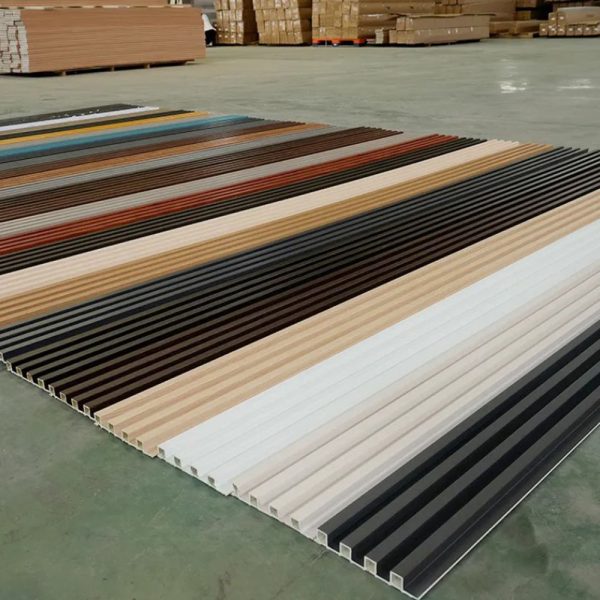 Manufacturer Customization WPC Fluted Panel for Outdoor Construction