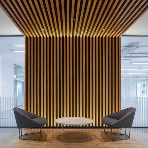 Manufacturer Customization WPC Fluted Panel for Outdoor Construction