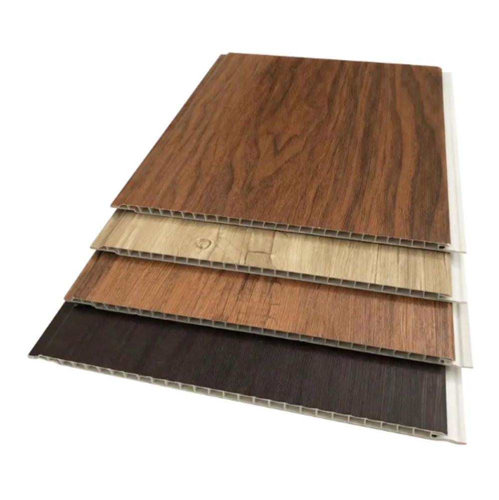 Wooden Ceiling Design Plastic PVC False Ceiling Panel For Living Room