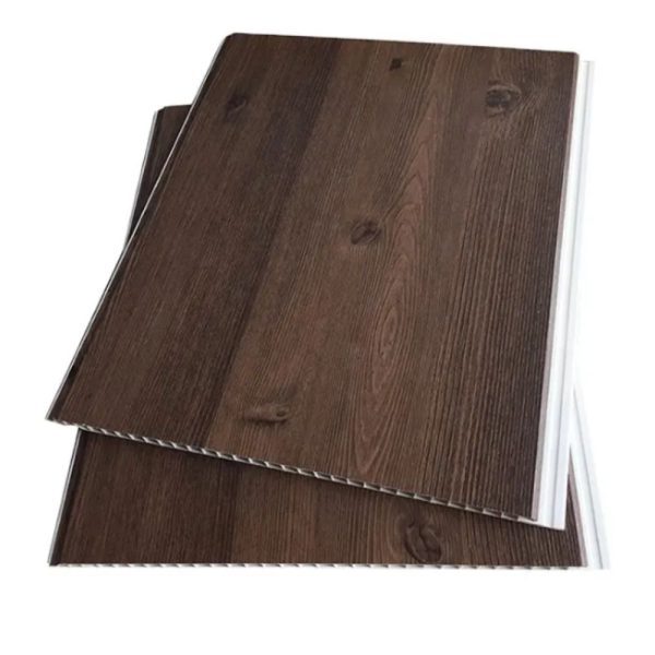 Wooden Ceiling Design Plastic PVC False Ceiling Panel For Living Room