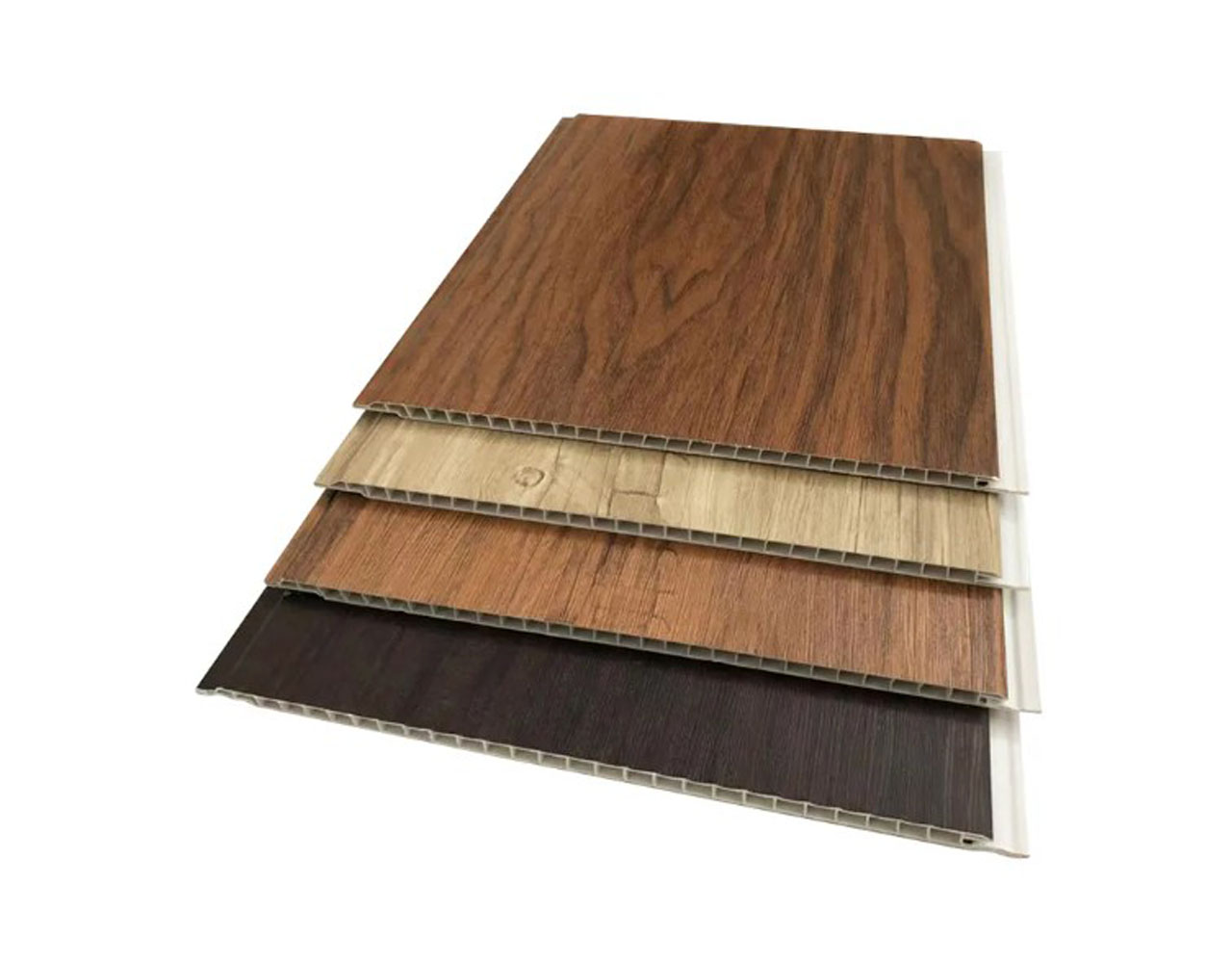 Wooden Ceiling Design Plastic PVC False Ceiling Panel For Living Room