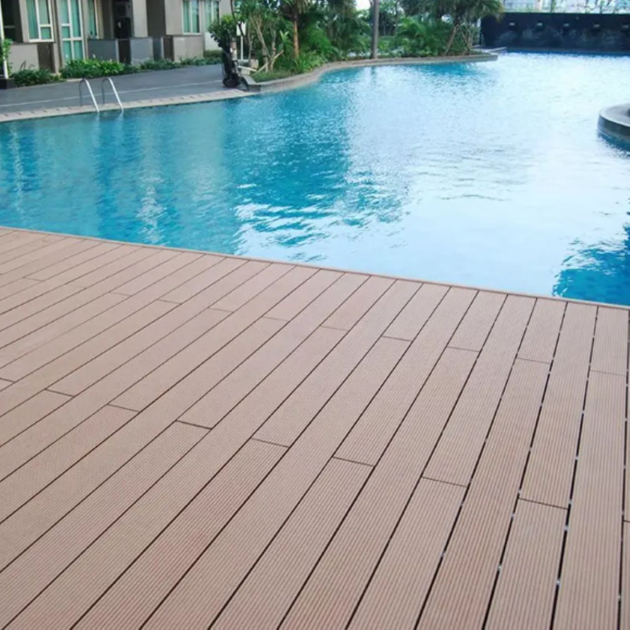 WPC Flooring Waterproof Outdoor Decking 